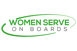 Women Serve On Boards Logo